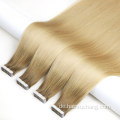 Klebeband in Haarverlängerungen 100% menschliches Haar Remy Jungfrau doppelt gezeichnete russische unsichtbare Mini -Klebeband Haarverlängerungen Lieferanten Anbieter
